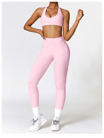 Women Yoga Pants High Waisted Sport Gym Workout Fitness Leggings Women Seamless Female Leggings Tummy Control Running Tights