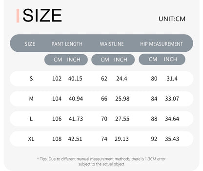 Women's High Waist Yoga Pants Gym Loose Running Yoga Pants Double Side Brushed with Pockets Pants Ties