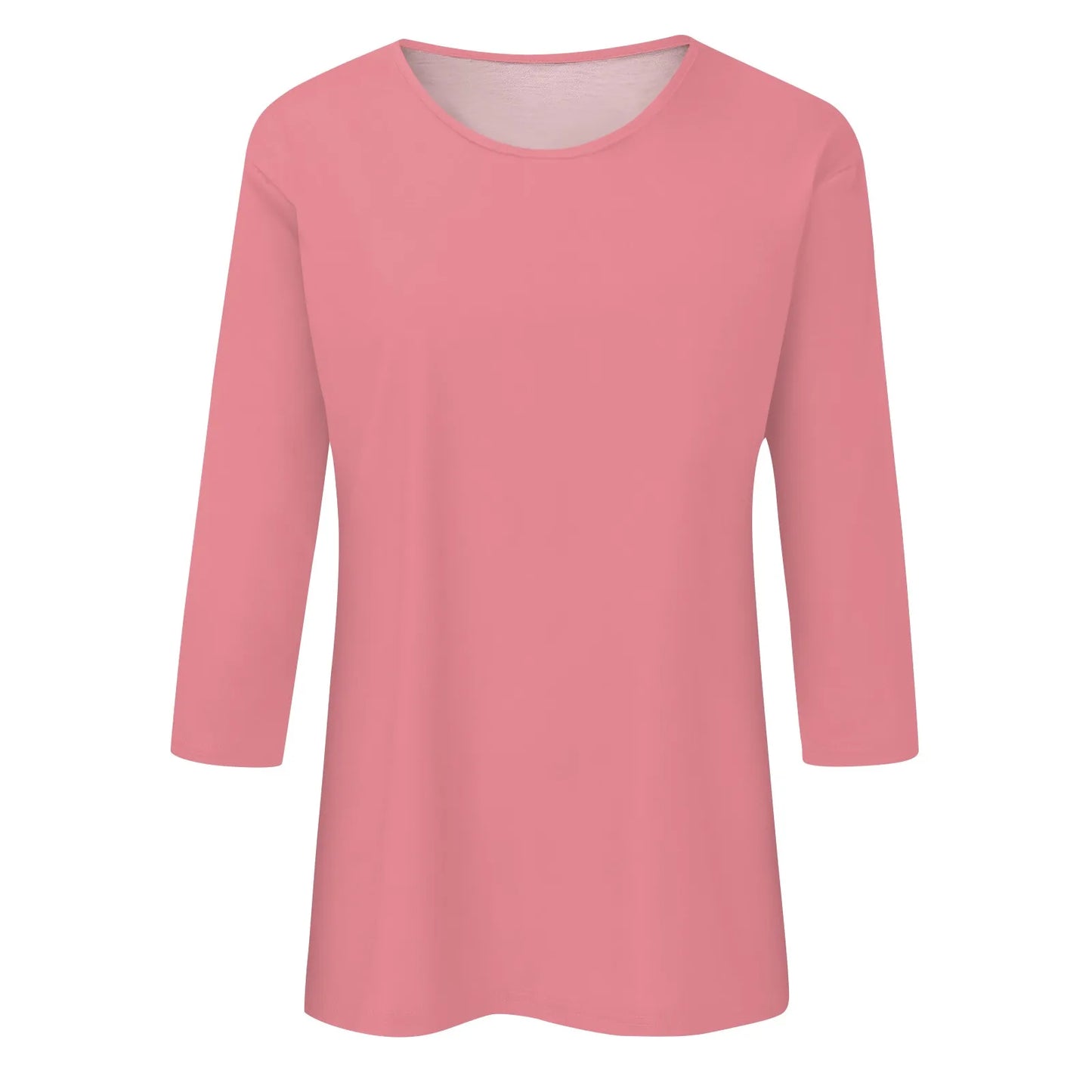 Women Summer Tops Round Neck Three Quarter Sleeve Comfortable Print T Shirt Blouse Women T Shirt muticolor t shirt tops