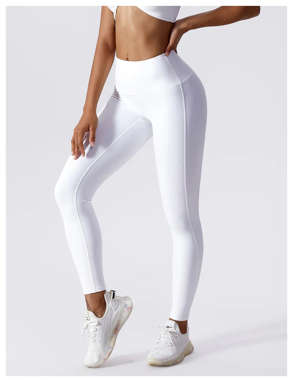 Women's Yoga Pants Nude Feeling Running Speed Dry Buttock Lifting Fitness Pants High Waist Tight Gym Push-Up Sweat Pants