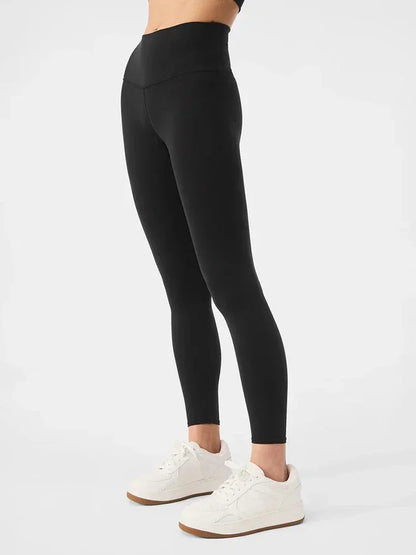 Yoga 7/8 High-Waist Airlift Legging Yoga Pants for Women High Waisted Stretchy Tight Fitting Fitness Suit Long  Sports Pants