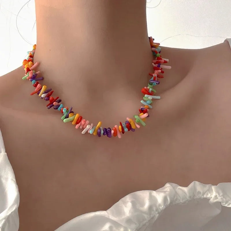 Fashion Jewelry European and American Design Irregular Necklace For Women Party Gifts Exaggerative Accessories 2025 Trend New