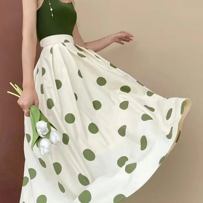 Skirts for Women Chic and Elegant High Waist New In Woman Skirt Clothing Trend 2024 Y2k Vintage A Line Casual Modest Streetwear