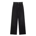 Willshela Women Jeans Denim Pant High Waist Female Chic Lady Casual Basic Mujer Straight Trousers