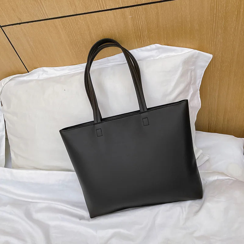 Fashion Tote Bag Women's Large Capacity Simple Women Handbags Commuter Casual all-in-one Shoulder Bag Bolso Bandolera Mujer 2024