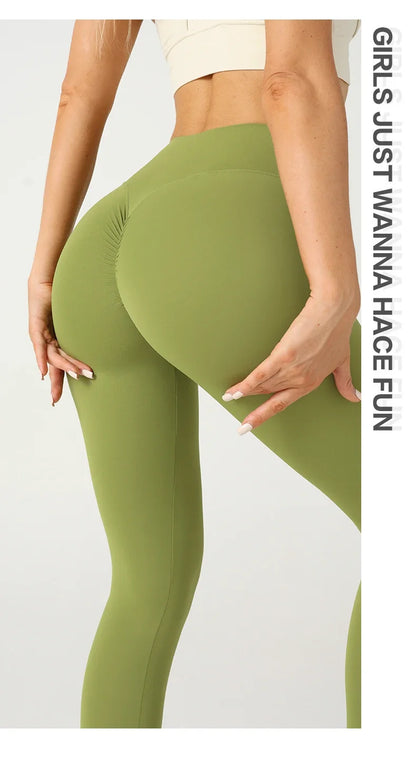 High Waist Yoga Leggings Women Fitness Leggings Running Cycling Pants Breathable Sports Leggings Summer Workout Gym Clothing👖👍