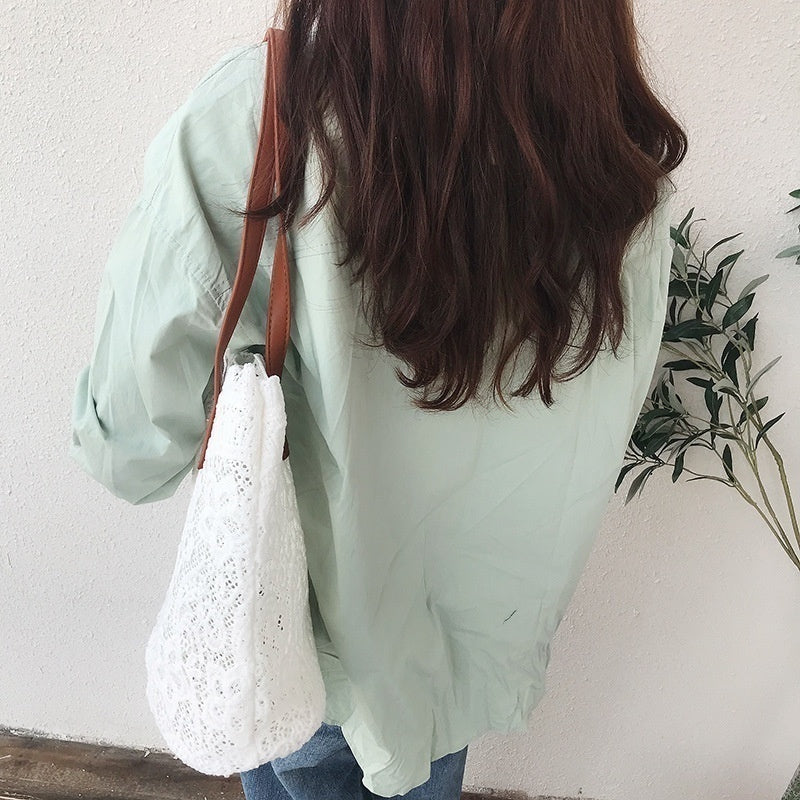Women's Bag Shoulder Bags Leather Handbags Canvas TOP-handle Bag Luxury Fashion Lady Crossbody Bags for Women Casual Fashion
