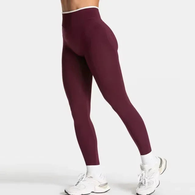 New Seamless Yoga Legging for Women Scrunch Butt Lifting Gym Legging Workout Yoga Pants Low Ribbed Waistband Sports Tights