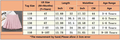 Children's Skirt With Shorts Spring Korea Style Clothes Black A Line High Waist Mini Dress Summer Black Pleated Skirt for Girl