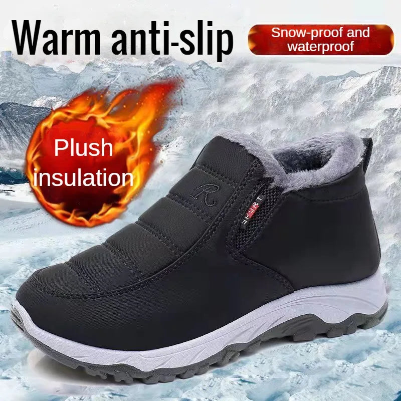 Women's Shoes Autumn Winter Casual Cotton Chunky Sole Warm Anti-Slip Affordable Free Shipping