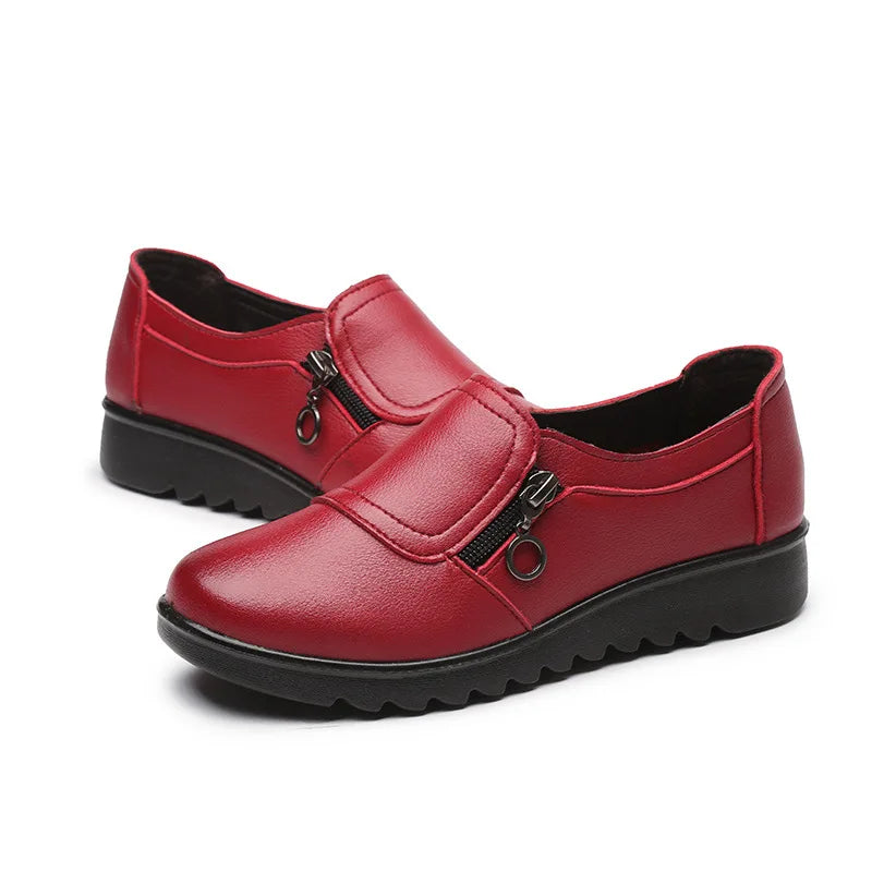 Shoes for Women 2024 Spring Autumn Women Flats Fashion Non-slip Casual Comfortable Ladies Shoes Plus Size 35-41 Loafers Women