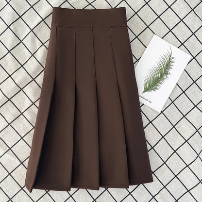Women's Skirt Fashion Summer  High Waist Black a Line Mini Pleated Short  Skirts for School Girls Korean Style Ladies  Clothing