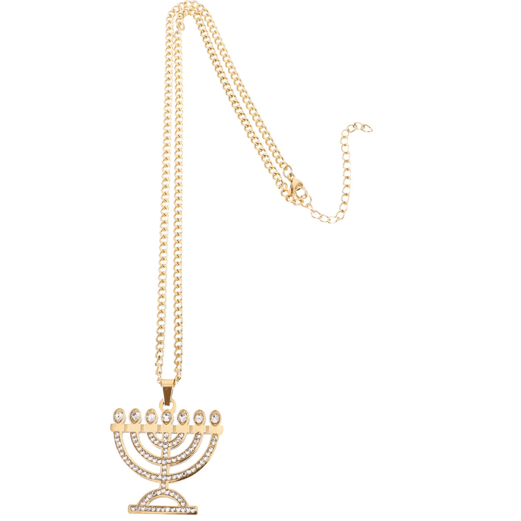Stylish Candlestick Necklace Women Pendant Long Chain Stainless Steel Fashion Jewelry Necklace For Unique Necklaces
