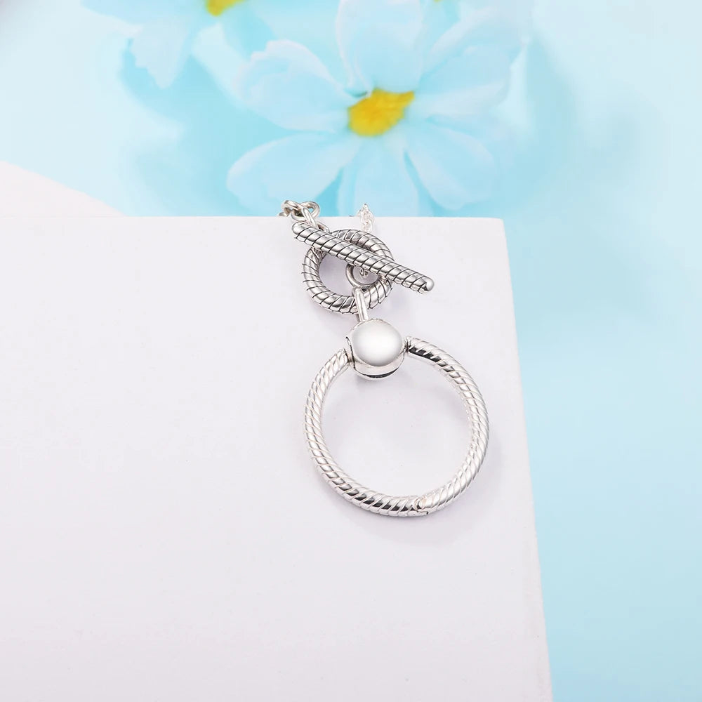Necklaces for Women Luxury Fashion S925 New Sterling Silver Collier Choker Jewelry Female Chain Necklaces