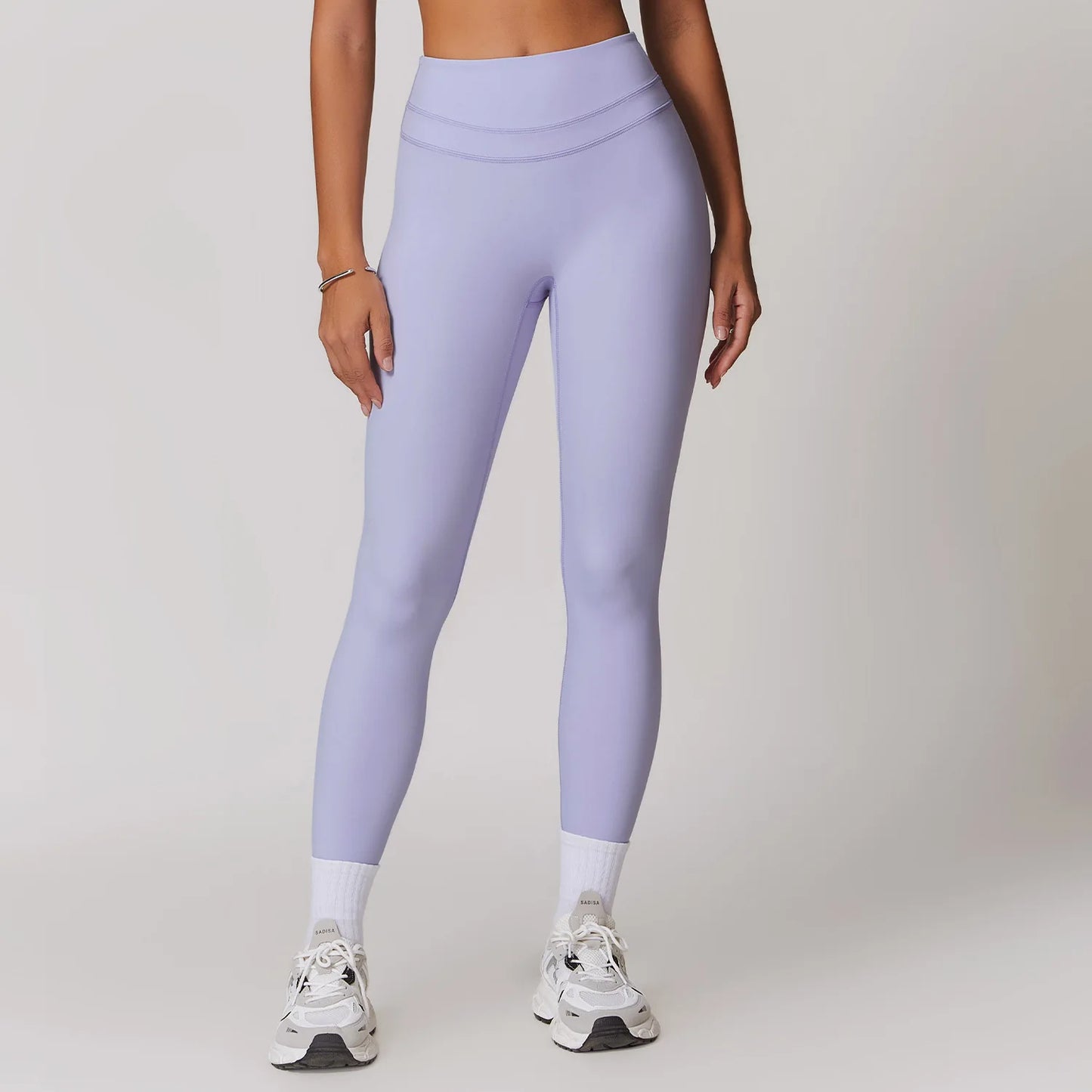 New Yoga Pants Women Workout Yoga Leggings High Waist Sport Leggings Women's Running Workout Tights Gym Push Up Fitness Trousers