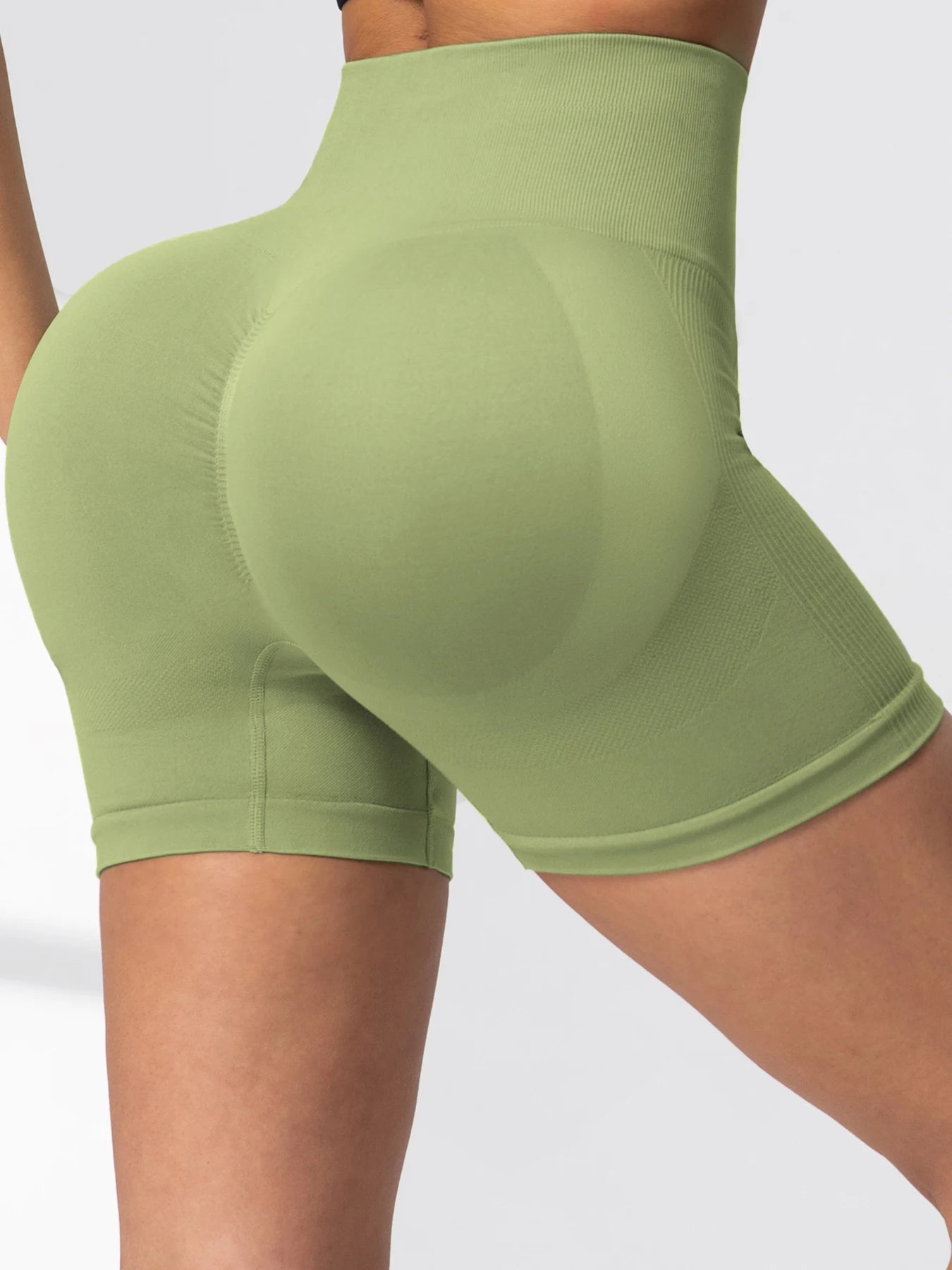 Women Yoga Shorts Legging High Waist Workout Shorts Fitness  Lift Butt Fitness Ladies Gym Running Short Pants Sportswear