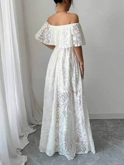 Women's Dresses 2025 Summer White Dress Women Cover-Ups Outfits Boho Hippie Chic Long Maxi Dresses Female Clothes Robe Vestidos