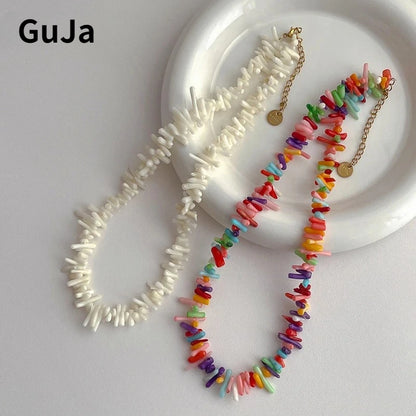 Fashion Jewelry European and American Design Irregular Necklace For Women Party Gifts Exaggerative Accessories 2025 Trend New