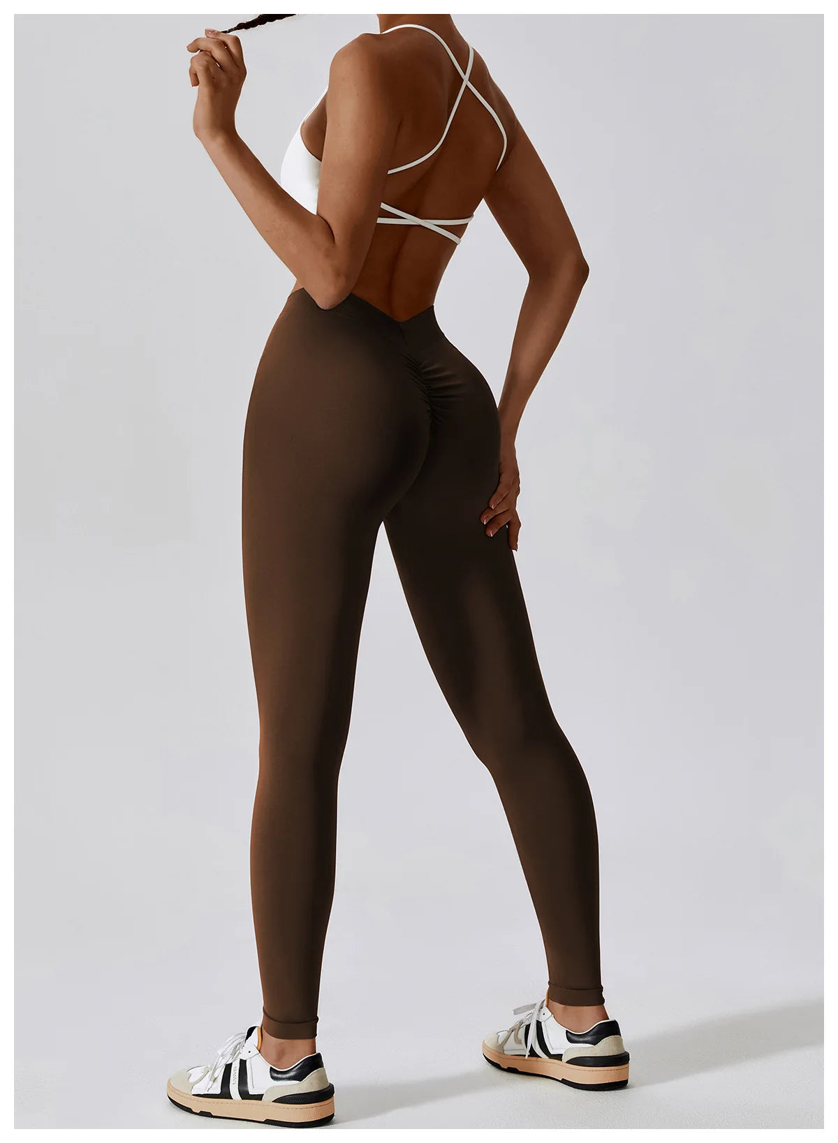 Yoga Pants Rear Rolled buttocks Peach Buttocks Women For Fitness High Waist Long Pants Women Hip Push UP Gym Women's Leggings