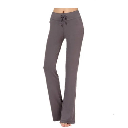 Yoga Pants Women Bell Bottoms High Waist Sport Flare Pants Gym Fitness Leggings Women Female Legging Tummy Control Running Tight
